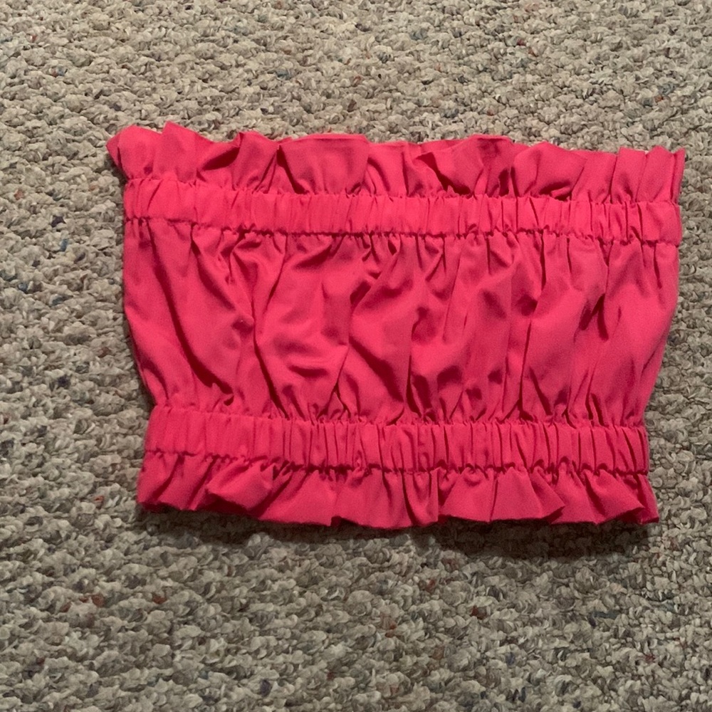 Size small pink crop top